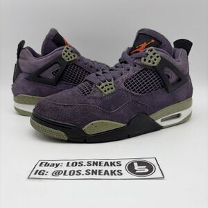 Size 8W/6.5M-Jordan 4 Retro Mid Canyon Purple W (AQ9129-500)
